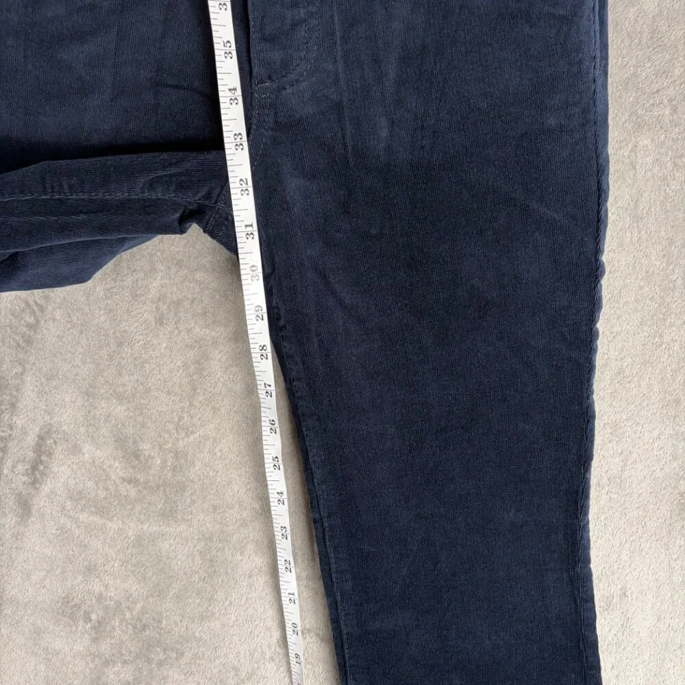 KUT From the Kloth Natalie Bootcut Corduroy Pants Women’s 0 Navy Y2K NWT Classic - Picture 7 of 8